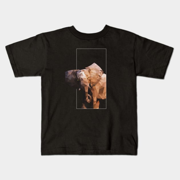 Elephant Kids T-Shirt by Jackson Lester